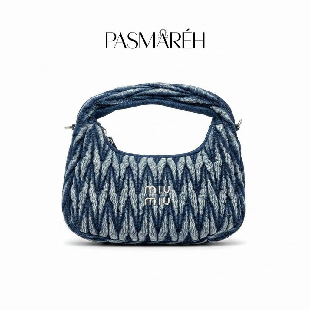 Miu Miu Wander Denim Bag